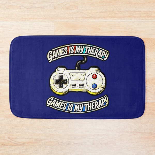 Item preview, Games Is My Therapy | Retro Gamer Control Vintage Design designed and sold by AstronautMerch.