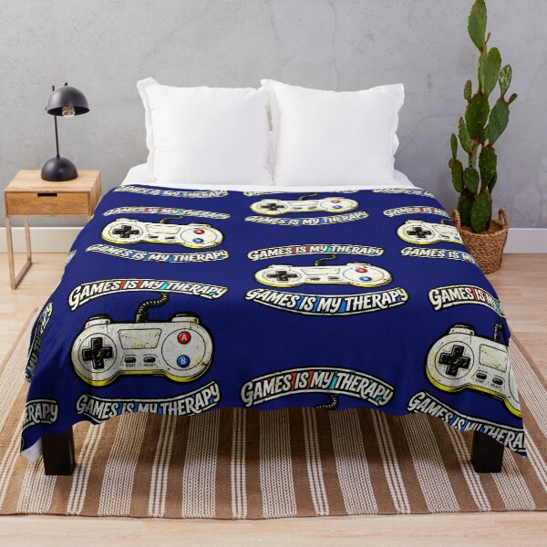 Item preview, Games Is My Therapy | Retro Gamer Control Vintage Design designed and sold by AstronautMerch.