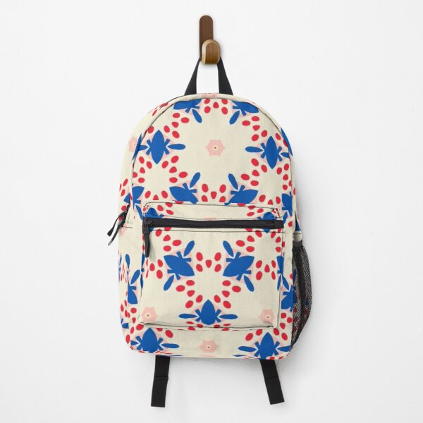 Item preview, Red, White, & Blue Floral Pattern designed and sold by Ellie&CharChar&Evy.