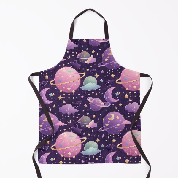 Item preview, Celestial Night Planet Bat Stars Pattern designed and sold by Thai Vibe Studio.