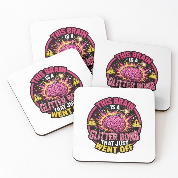 Item preview, This Brain Is A Bomb That Just Went Off ADHD Humor designed and sold by ColeLaniTrading.