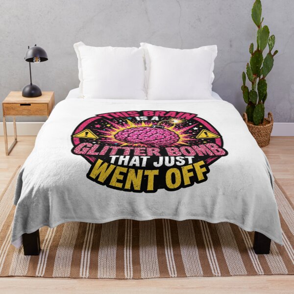Item preview, This Brain Is A Bomb That Just Went Off ADHD Humor designed and sold by ColeLaniTrading.