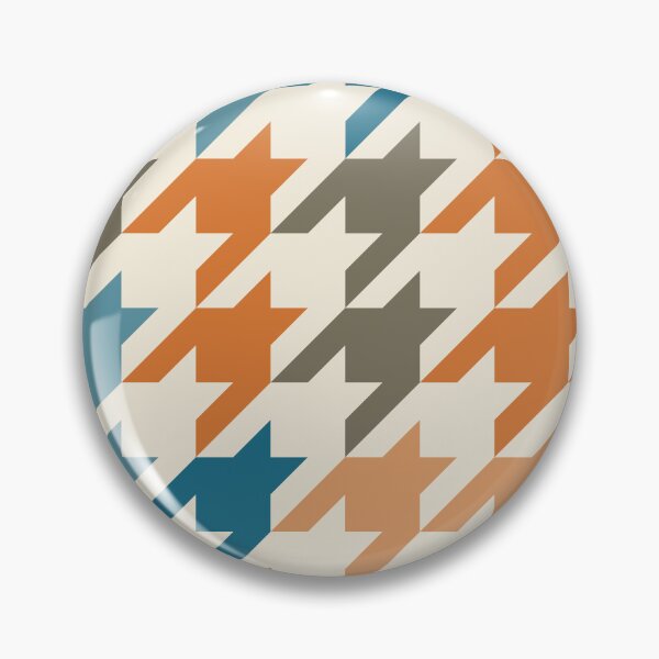 Item preview, Modern Colorful Houndstooth Pattern Nostalgie designed and sold by TexSta.