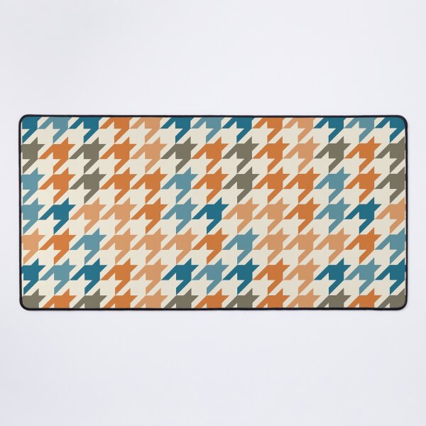 Item preview, Modern Colorful Houndstooth Pattern Nostalgie designed and sold by TexSta.