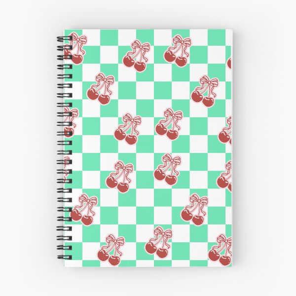 Item preview, Cherry Gingham Bow Pattern designed and sold by DestinyoBestiny.