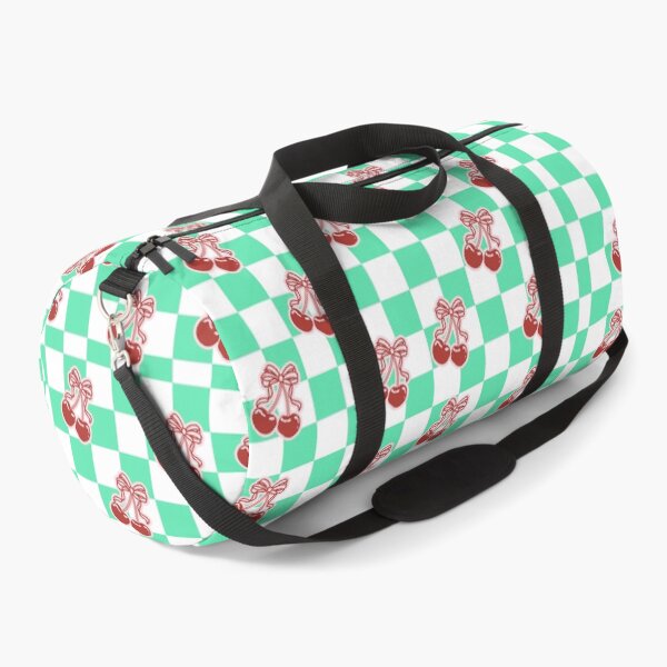 Item preview, Cherry Gingham Bow Pattern designed and sold by DestinyoBestiny.