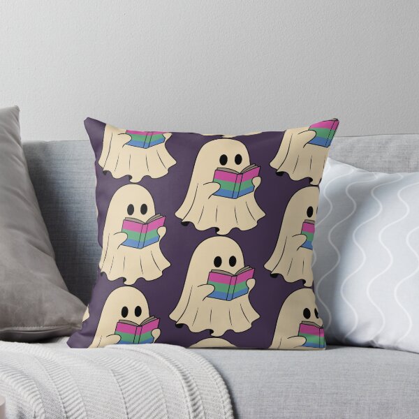 Item preview, Polysexual Halloween Ghost Reading Book designed and sold by Cannaxes Studio.