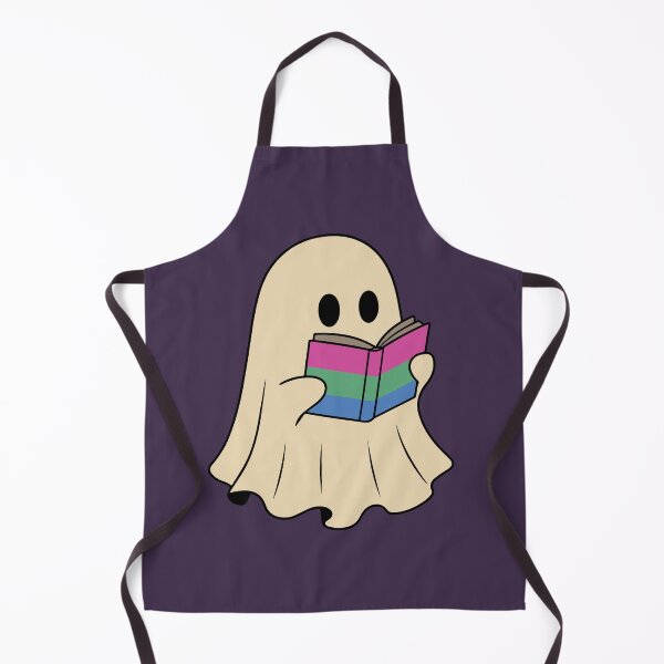 Item preview, Polysexual Halloween Ghost Reading Book designed and sold by Cannaxes Studio.