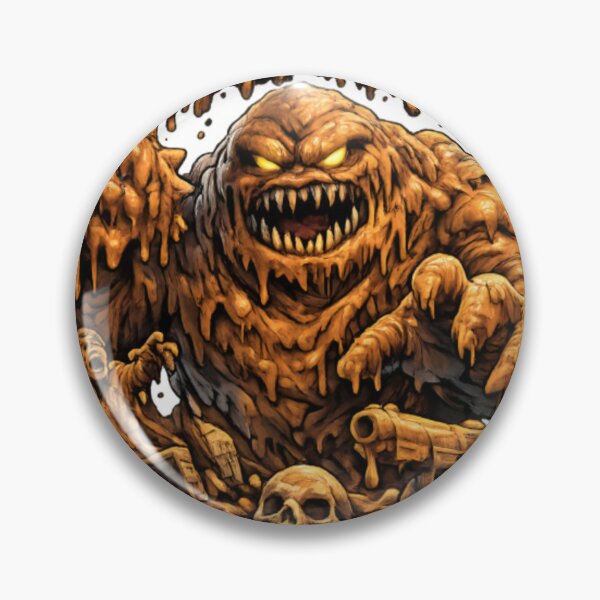 Item preview, Clayface Monster – Dark Mud Horror Comic Character designed and sold by CatLovers Studio.