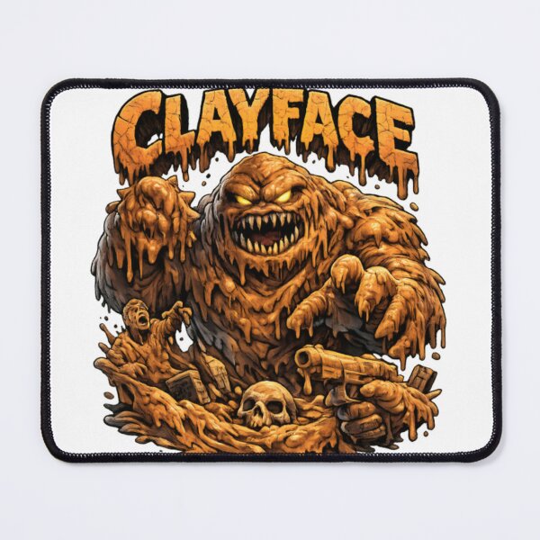 Item preview, Clayface Monster – Dark Mud Horror Comic Character designed and sold by CatLovers Studio.