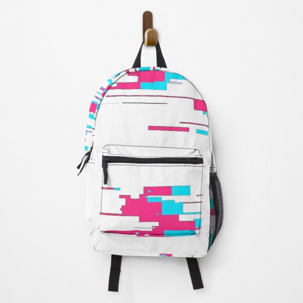 Item preview, Pink Cyan Glitch Noise Artifact designed and sold by puzzell.