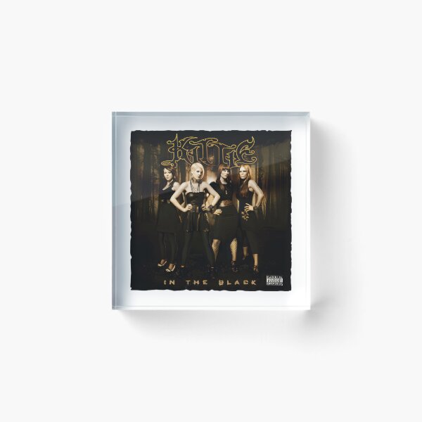 Item preview, In the Black Album Cover By Kittie designed and sold by EdificatTTArt.