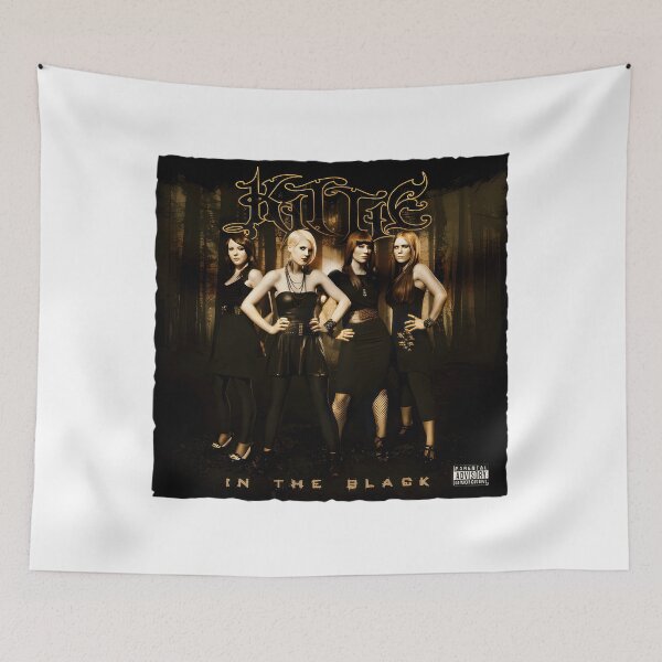 Item preview, In the Black Album Cover By Kittie designed and sold by EdificatTTArt.