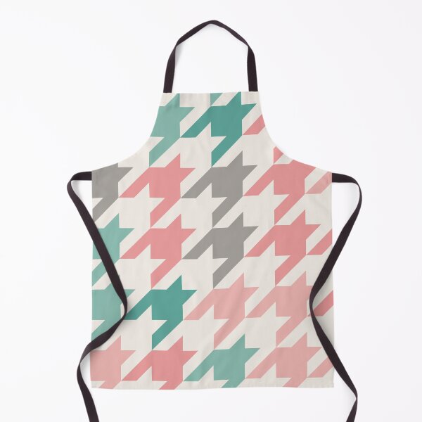 Item preview, Modern Colorful Houndstooth Pattern Peach designed and sold by TexSta.