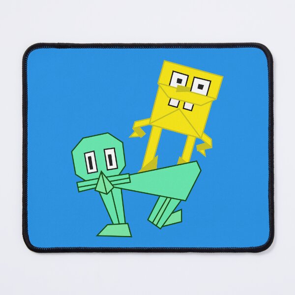 Item preview, Art class origami, SpongeBob and Squidward designed and sold by DibujandoPorfa.