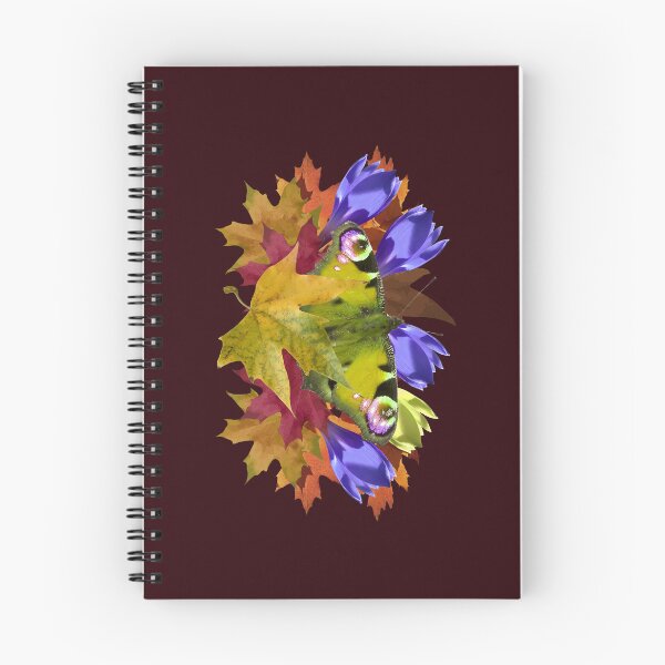 Item preview, Colorful autumn collage with flowers, leaves and butterfly designed and sold by mariya-ivanova.