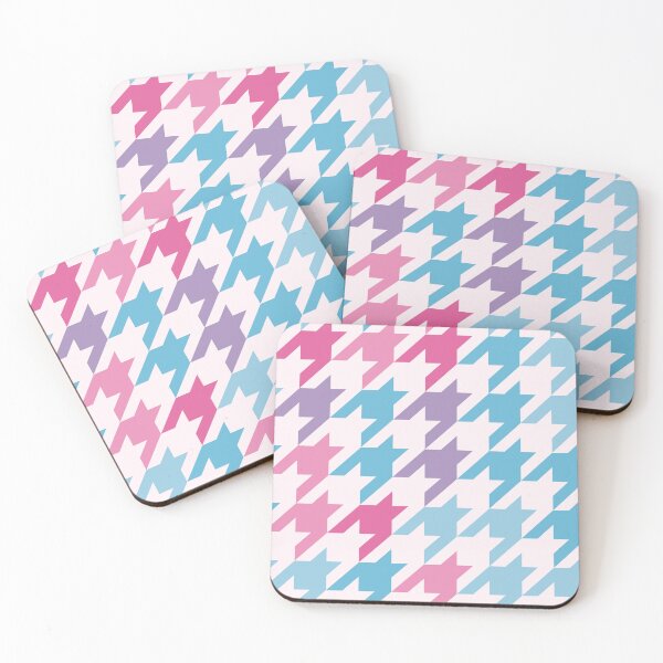 Item preview, Modern Colorful Houndstooth Pattern Candy designed and sold by TexSta.