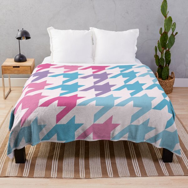Item preview, Modern Colorful Houndstooth Pattern Candy designed and sold by TexSta.