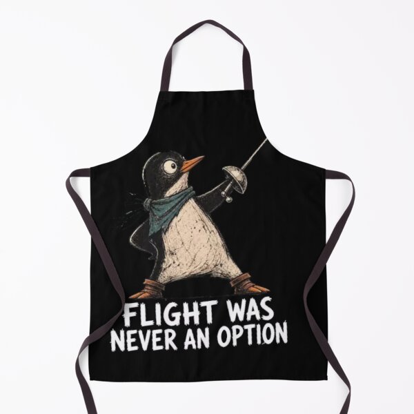 Item preview, Flight Was Never An Option - Funny Penguin sword designed and sold by Gbriel3.