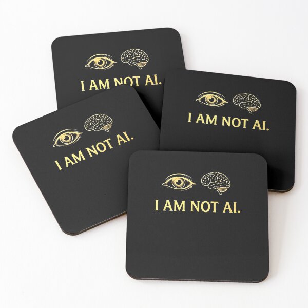 Item preview, I am not AI designed and sold by salmakamal6.