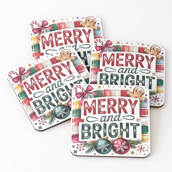 Item preview, Merry and Bright Holiday Design designed and sold by jkrphoto.