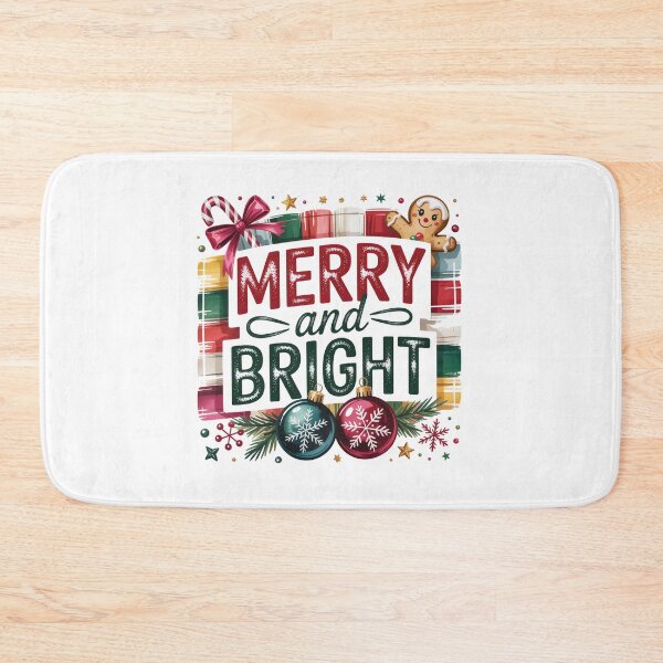 Item preview, Merry and Bright Holiday Design designed and sold by jkrphoto.