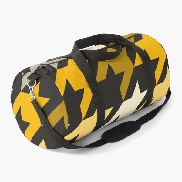 Item preview, Modern Colorful Houndstooth Pattern Gold designed and sold by TexSta.