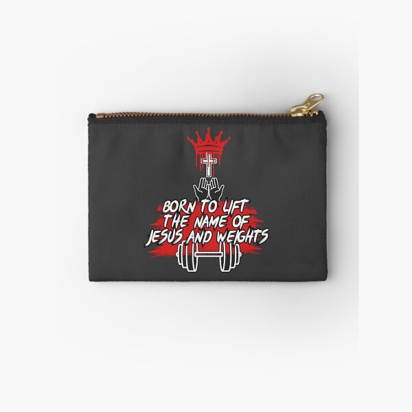 Item preview, Born To Lift Jesus And Weights Christian Gym designed and sold by Bezuiden.