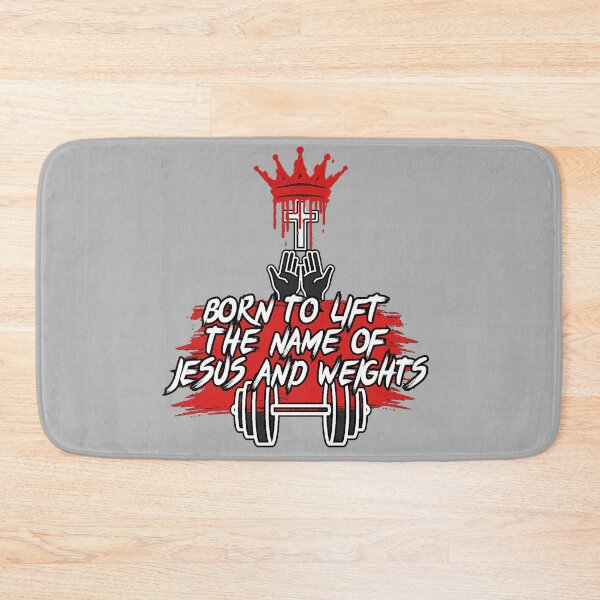 Item preview, Born To Lift Jesus And Weights Christian Gym designed and sold by Bezuiden.