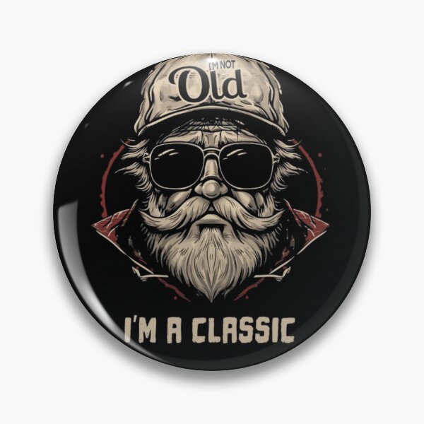 Item preview, Classic Old Man Vintage Retro Portrait designed and sold by RajDeals.