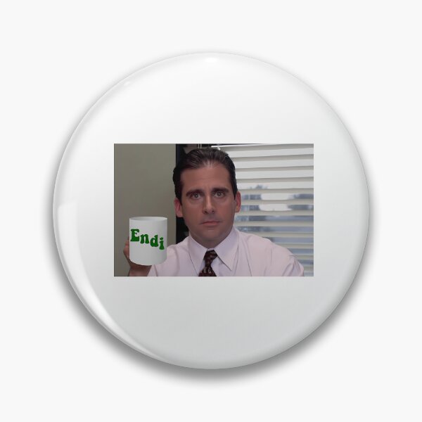 Item preview, Michael Scott Holding Endicott College Mug designed and sold by JulieannaHag.