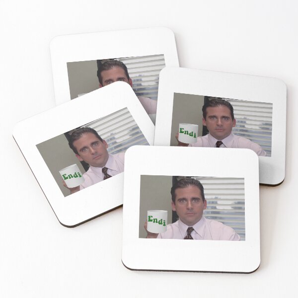 Item preview, Michael Scott Holding Endicott College Mug designed and sold by JulieannaHag.