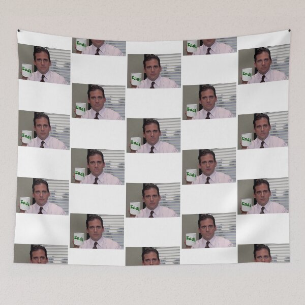 Item preview, Michael Scott Holding Endicott College Mug designed and sold by JulieannaHag.