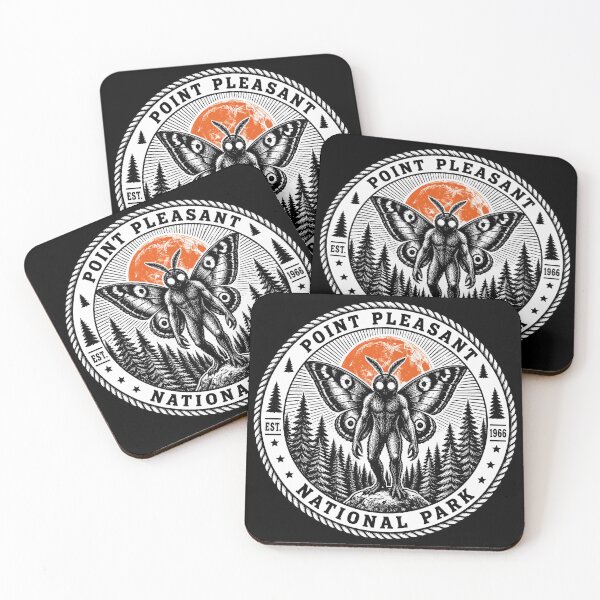Item preview, Local Cryptid National Park Badge — Vintage Winged Forest Creature designed and sold by Uglyandcute.