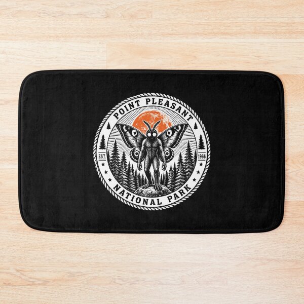 Item preview, Local Cryptid National Park Badge — Vintage Winged Forest Creature designed and sold by Uglyandcute.