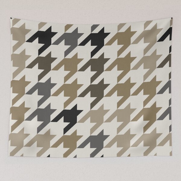 Item preview, Modern Colorful Houndstooth Pattern Sumi designed and sold by TexSta.