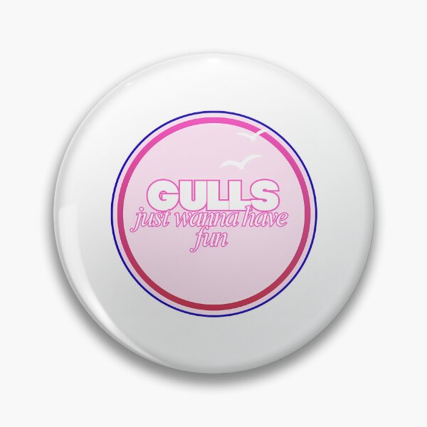 Item preview, Pink Gulls Just Wanna Have Fun designed and sold by JulieannaHag.