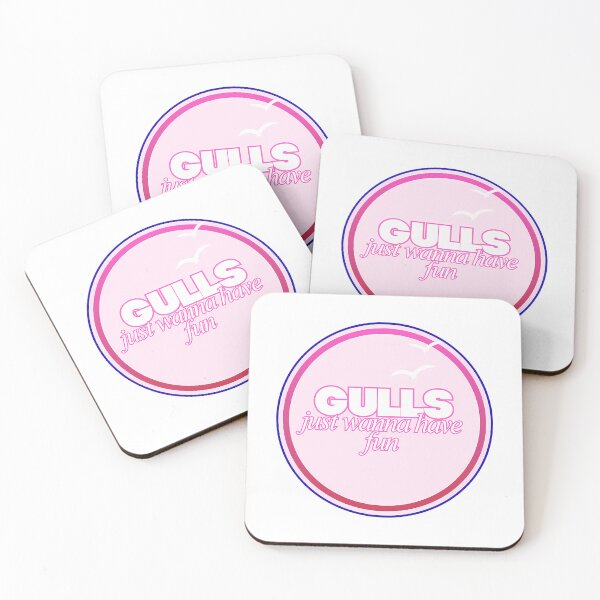 Item preview, Pink Gulls Just Wanna Have Fun designed and sold by JulieannaHag.
