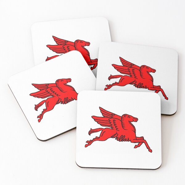 Item preview, Red Pegasus Dallas Texas designed and sold by VaedaCaper.