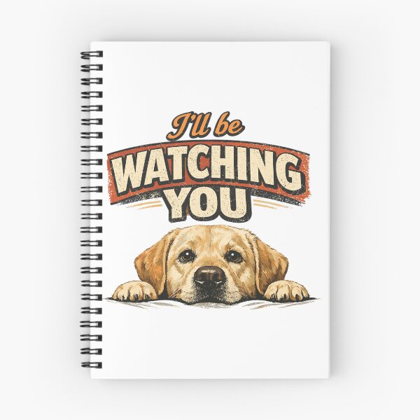 Item preview, Labrador Retro Shirt - I'll be watching you designed and sold by Pineapple-Tree.