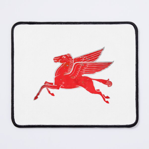 Item preview, Red Pegasus Distressed Version Facing Left. designed and sold by VaedaCaper.