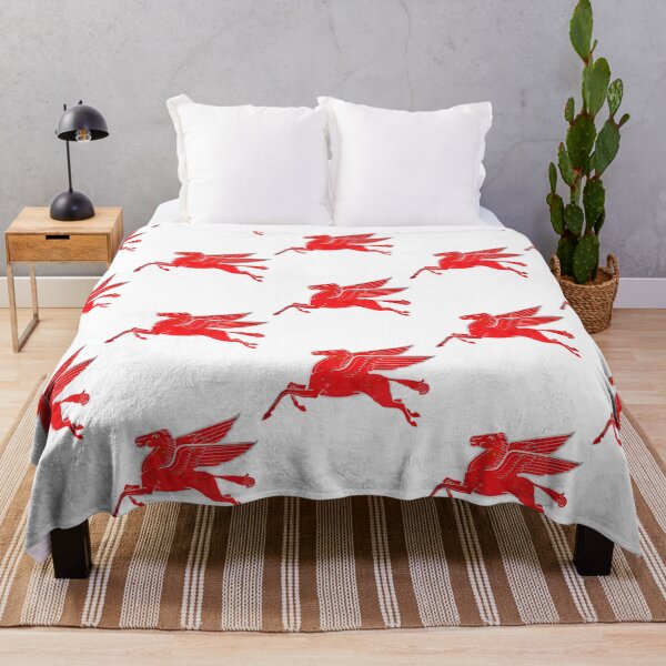 Item preview, Red Pegasus Distressed Version Facing Left. designed and sold by VaedaCaper.