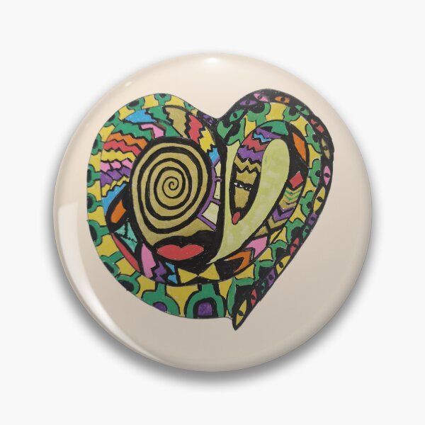 Item preview, Maya -  Serpent Spiral Heart designed and sold by energyoflove333.