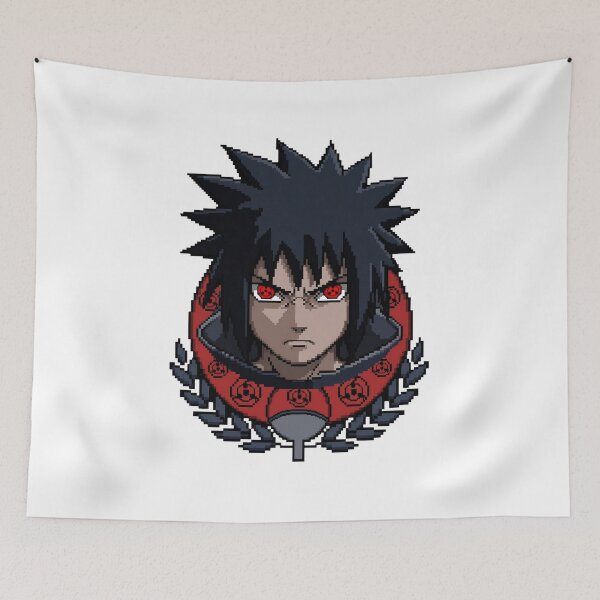 Item preview, Uchiha Warrior Pixel Art designed and sold by teamzeta.