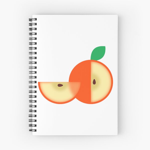Item preview, Minimalist Split Apple and Slice Fruit Graphic designed and sold by Vision Crafted.