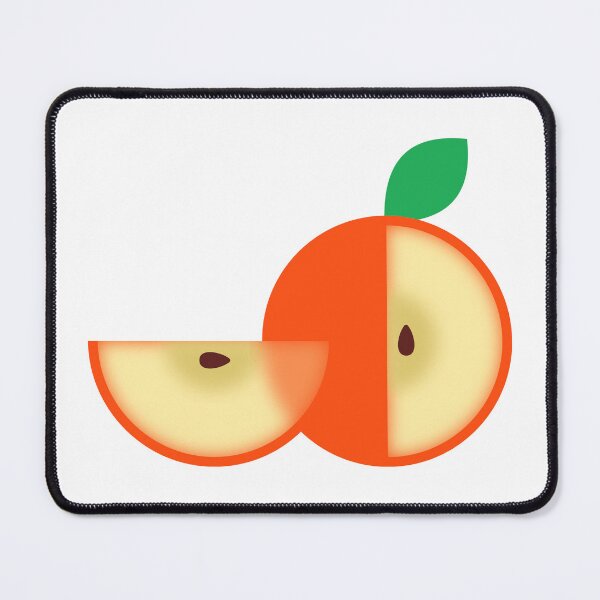 Item preview, Minimalist Split Apple and Slice Fruit Graphic designed and sold by Vision Crafted.