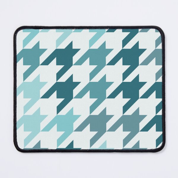 Item preview, Modern Colorful Houndstooth Pattern Cool Mint designed and sold by TexSta.