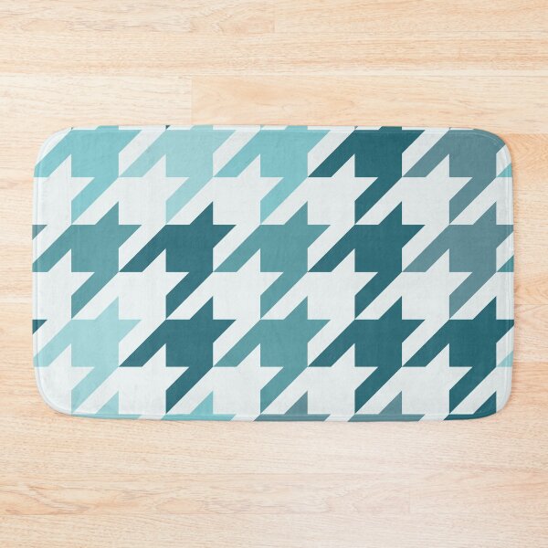 Item preview, Modern Colorful Houndstooth Pattern Cool Mint designed and sold by TexSta.