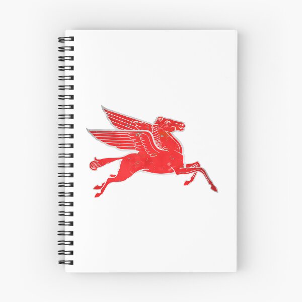 Item preview, Red Pegasus Distressed Version Facing Right. designed and sold by VaedaCaper.