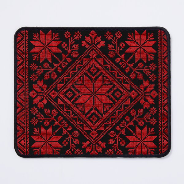 Item preview, Palestinian Tatreez Geometric Embroidery | Traditional Folk Cross Stitch designed and sold by BrainCurves.